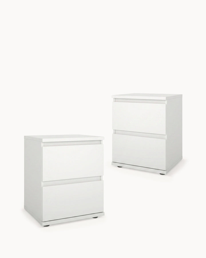 Pack of 2 NEW MATRIX II bedside tables with 2 drawers