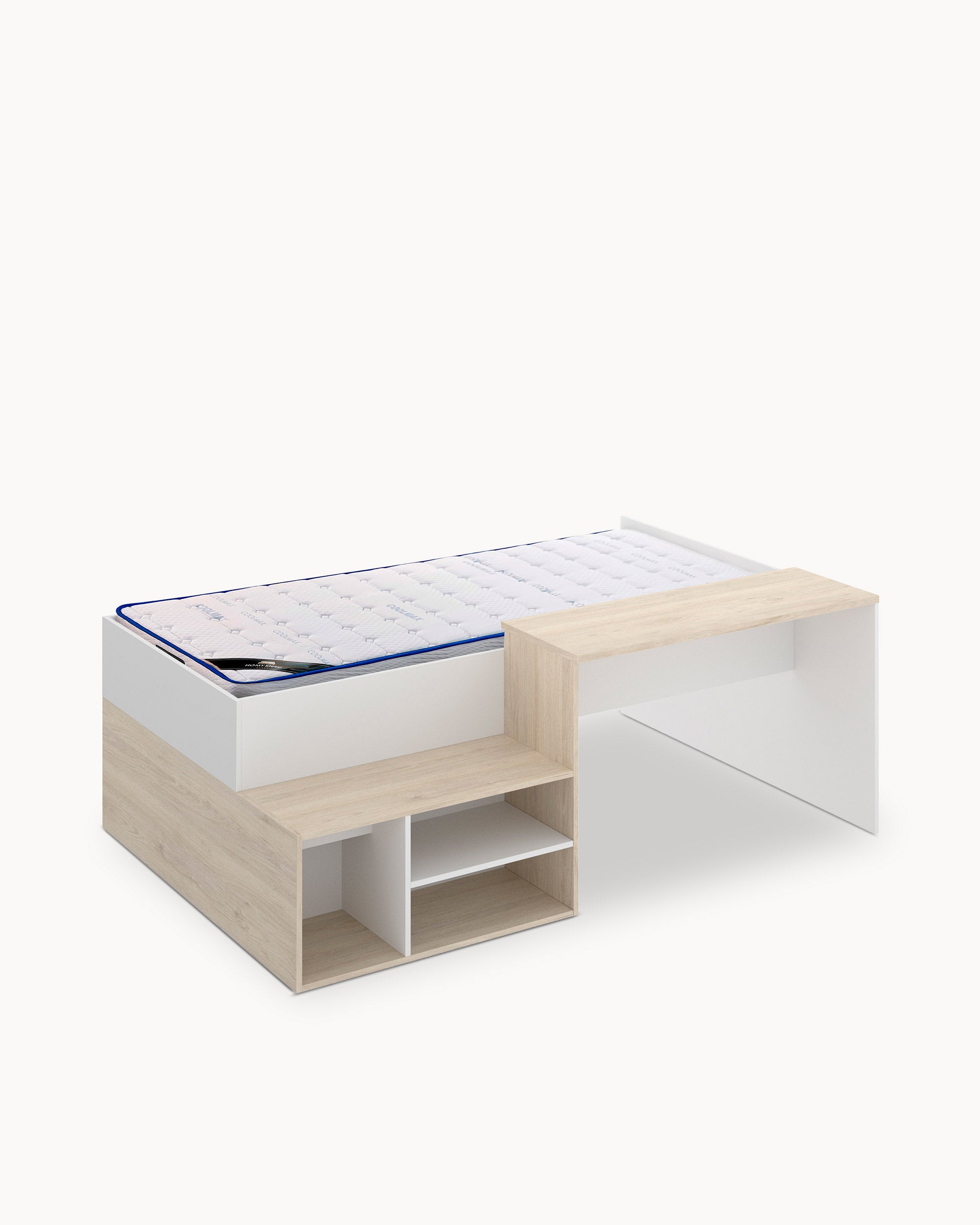 Erick high bed pack + Spring Roller mattress