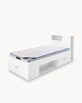 Pack cama individual COLOMBO + colchón SPRING ROLLER