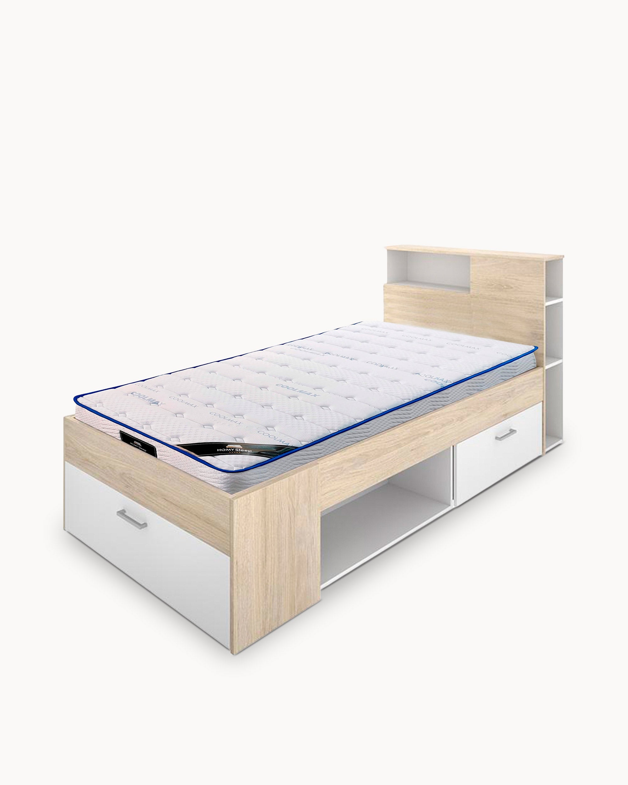 COLOMBO single bed set + SPRING ROLLER mattress