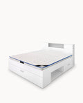 Pack cama de matrimonio COLOMBO + colchón SPRING ROLLER