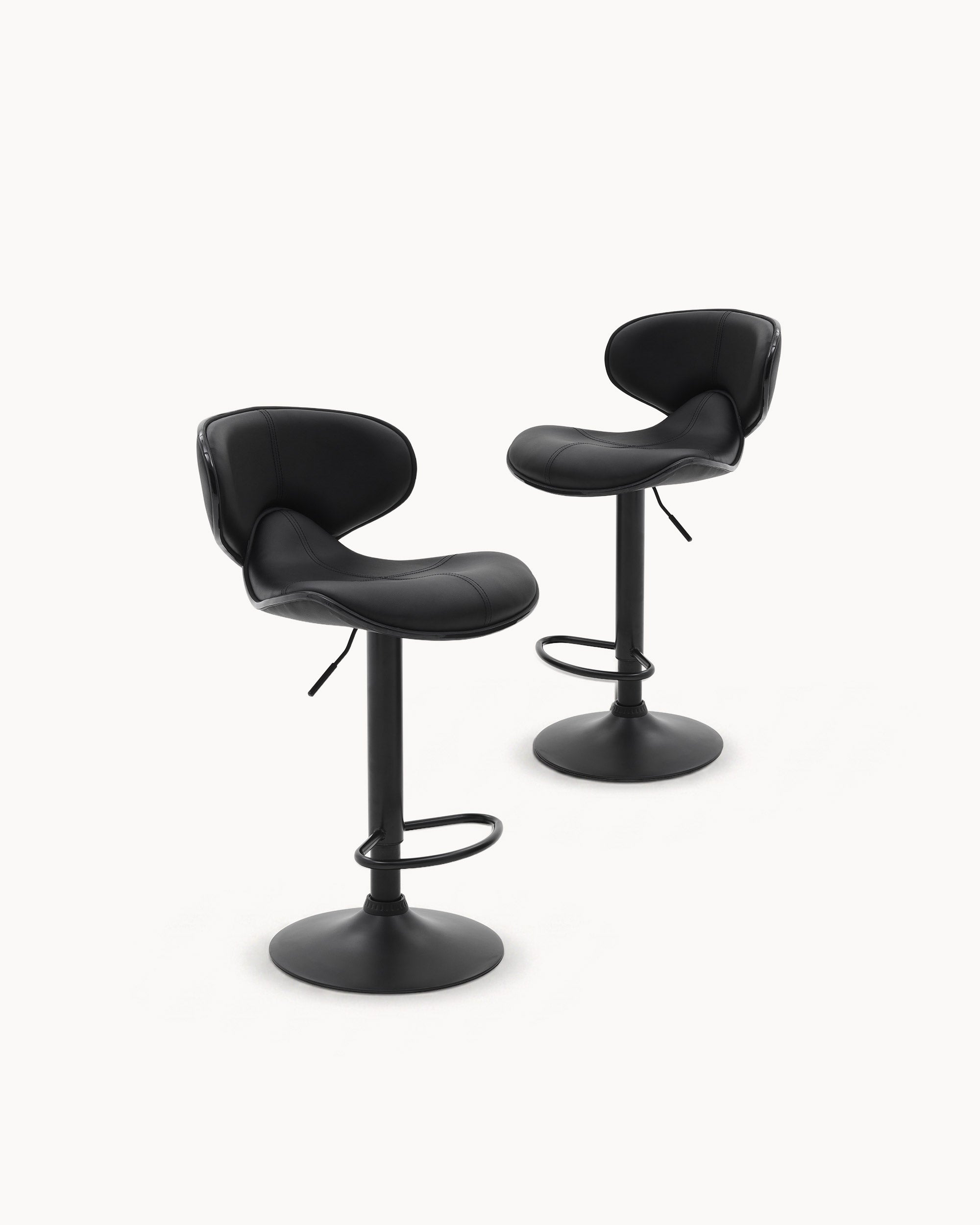 Pack of 2 MATTY bar stools