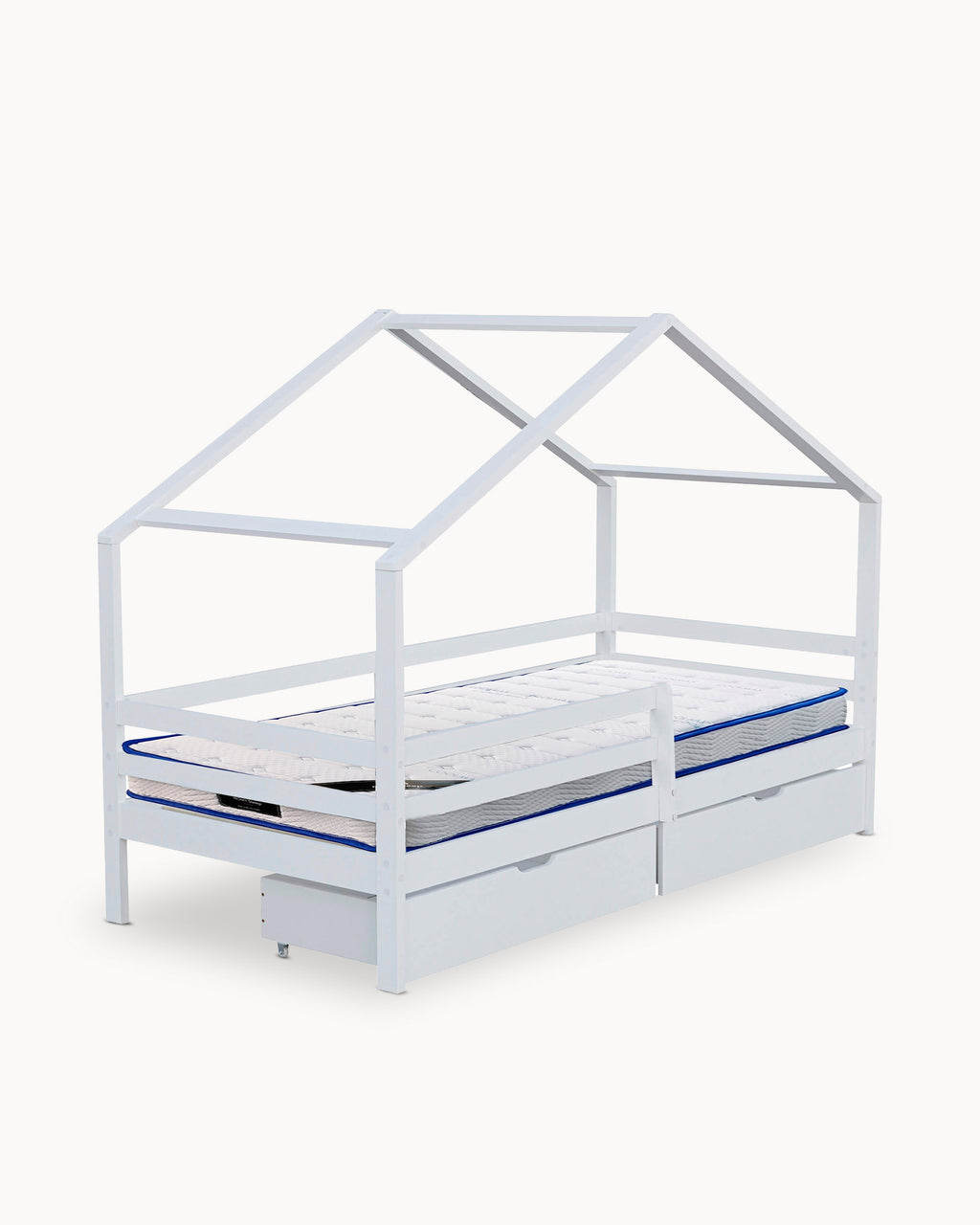 Pack cama infantil JASMINE + colchón SPRING ROLLER