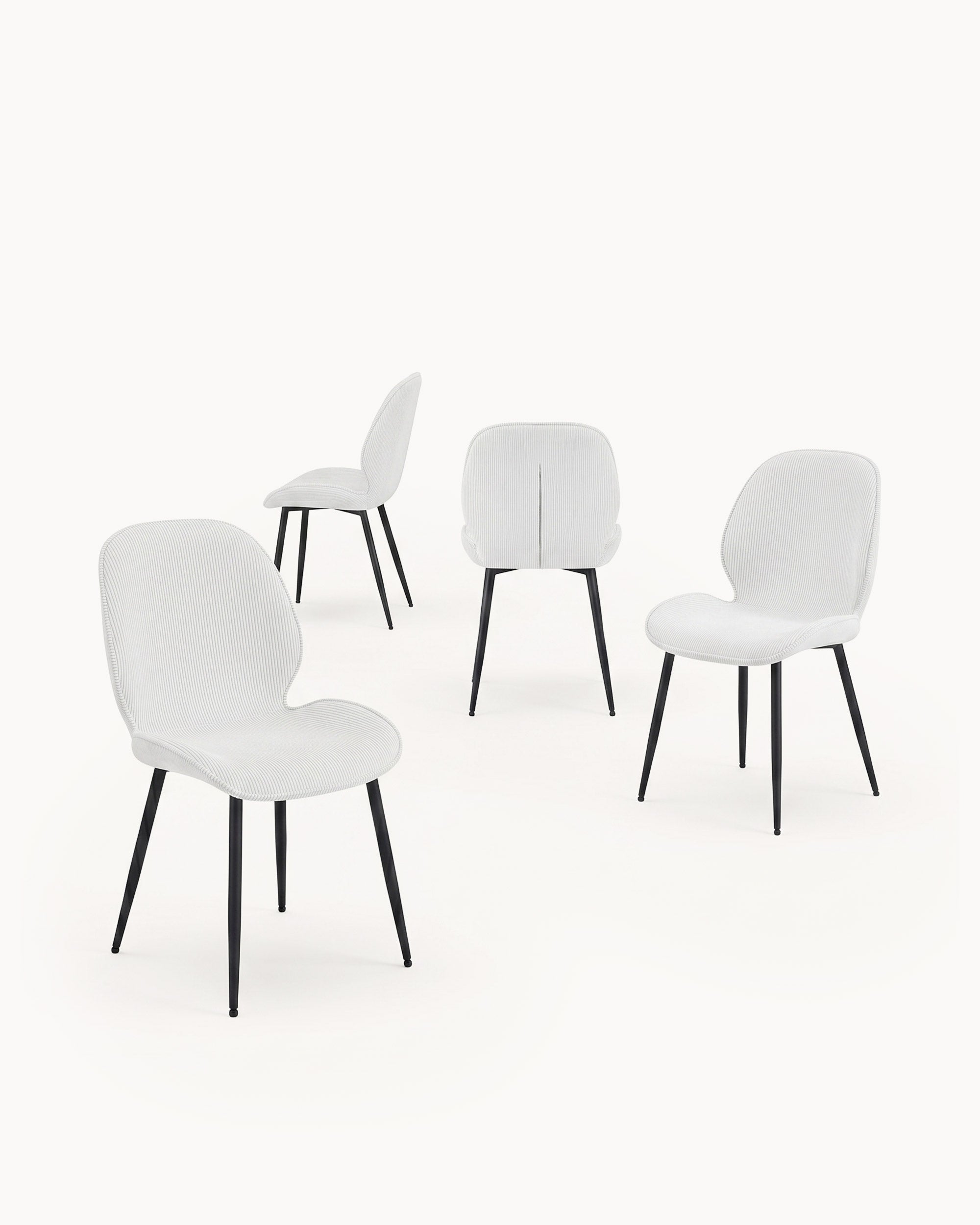 Pack 4 MARLY chairs