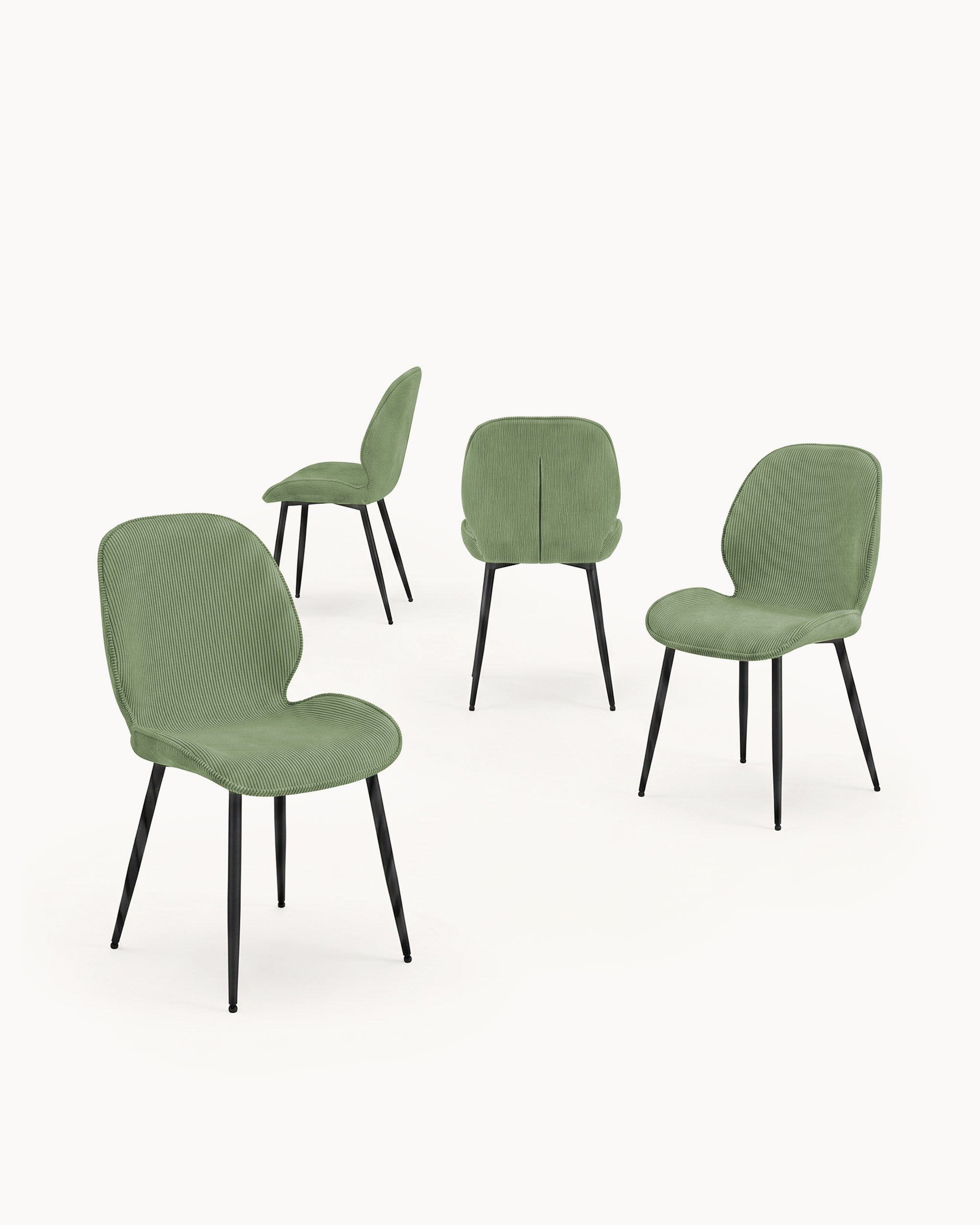 Pack 4 MARLY chairs