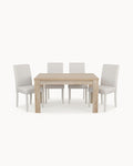 Pack mesa extensible BUDAPEST + 4 sillas JULLIETE