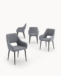 Pack 4 CHARLIZE chairs