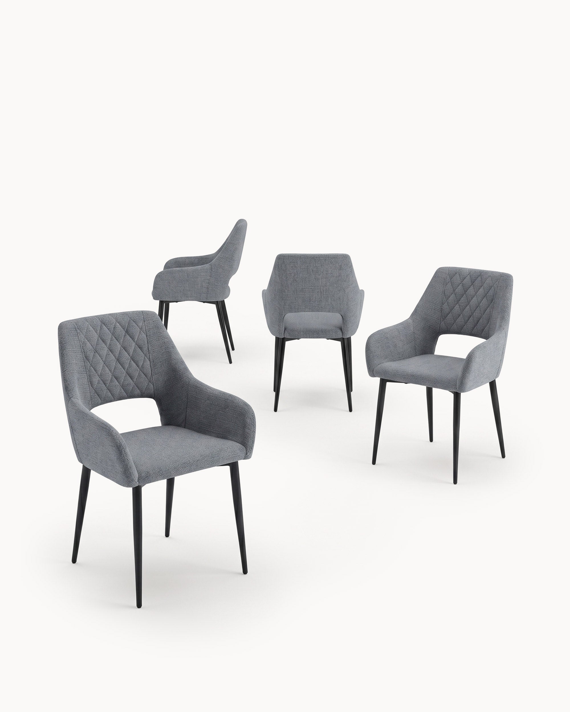 Pack 4 CHARLIZE chairs