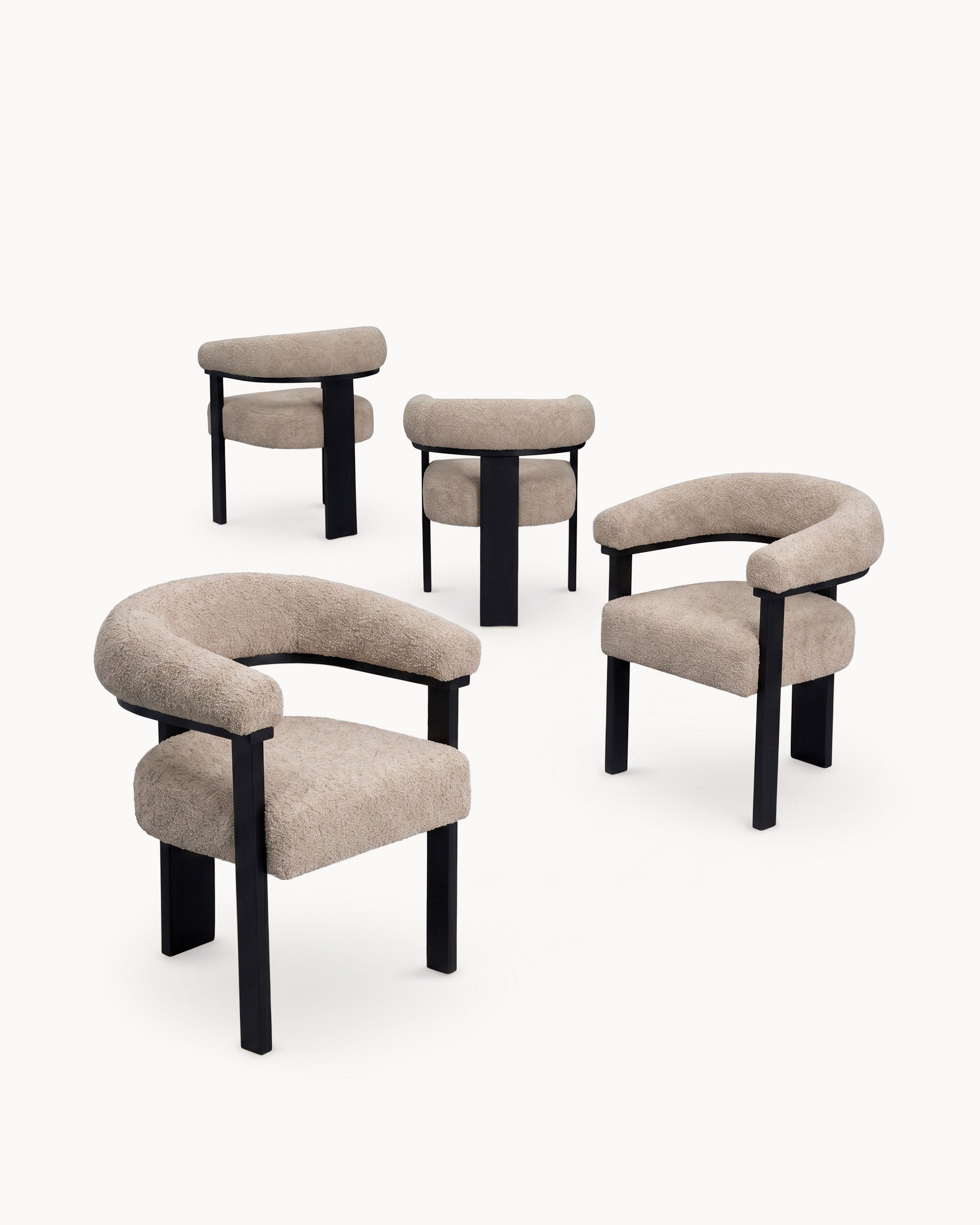 Pack 4 LILOU Chairs