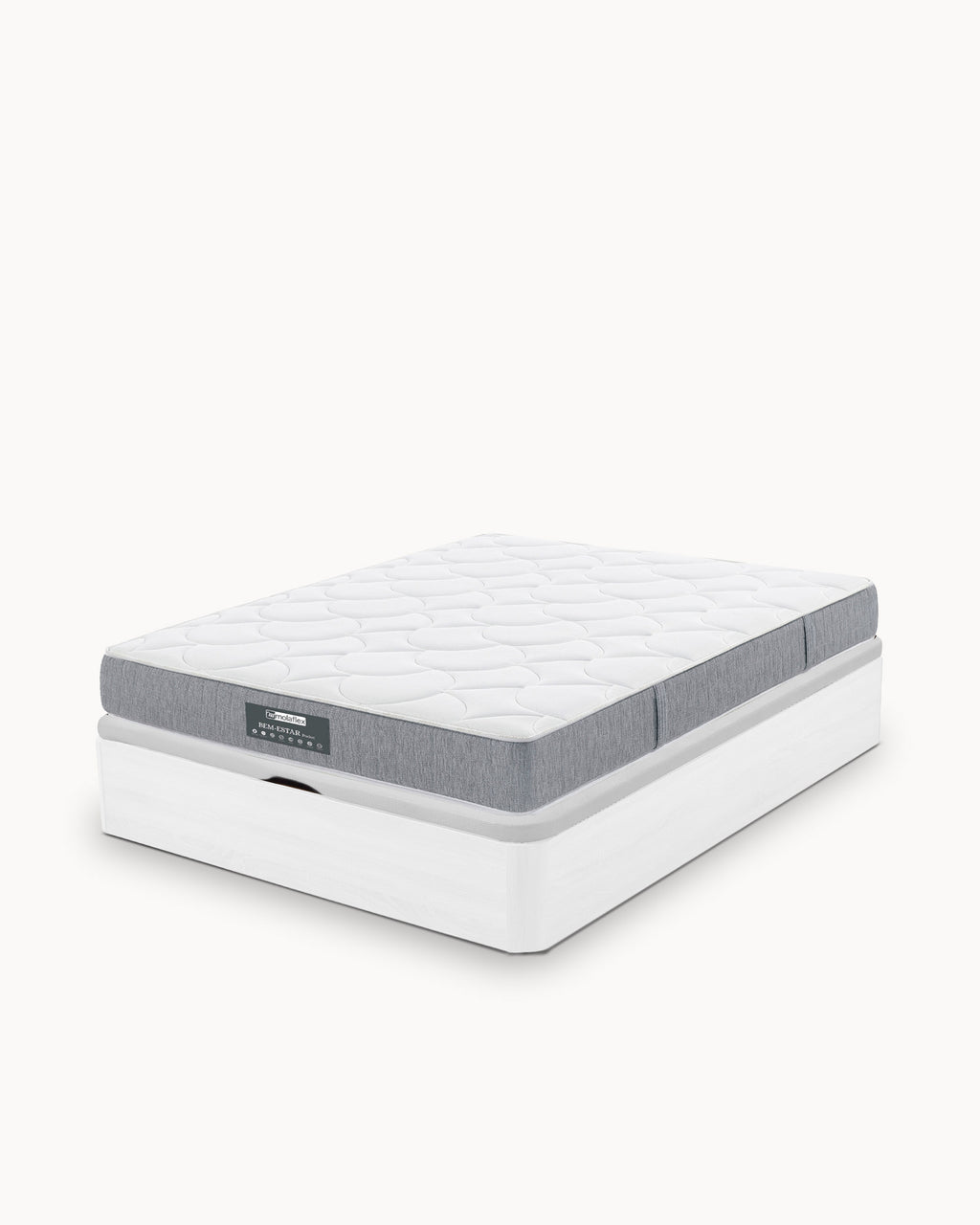 CASINO BOX lift-up base pack + MOLAFLEX BEM-ESTAR POCKET mattress