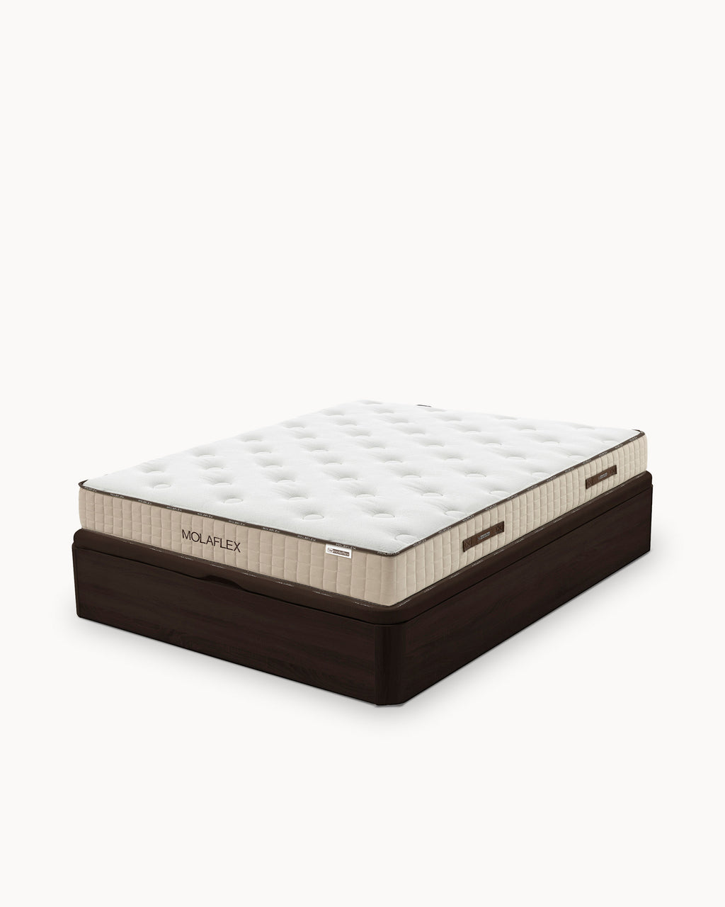 Pack sommier abatível CASINO BOX + colchão MOLAFLEX BEM-ESTAR VISCO POCKET