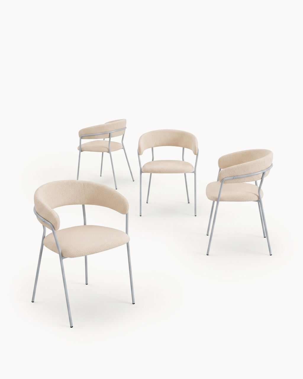 Pack 4 ZOLA chairs