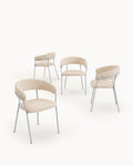 Pack 4 ZOLA chairs