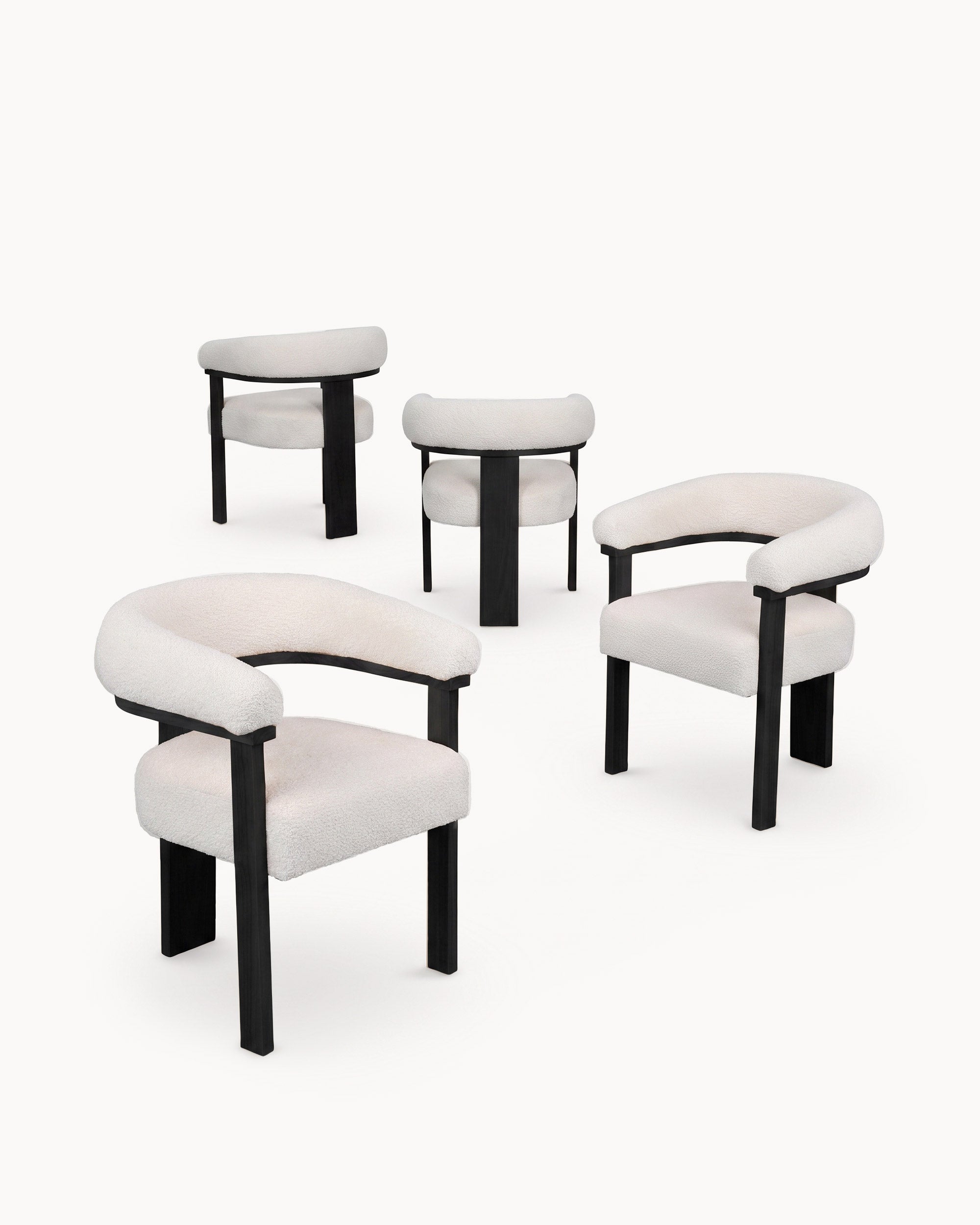Pack 4 LILOU Chairs