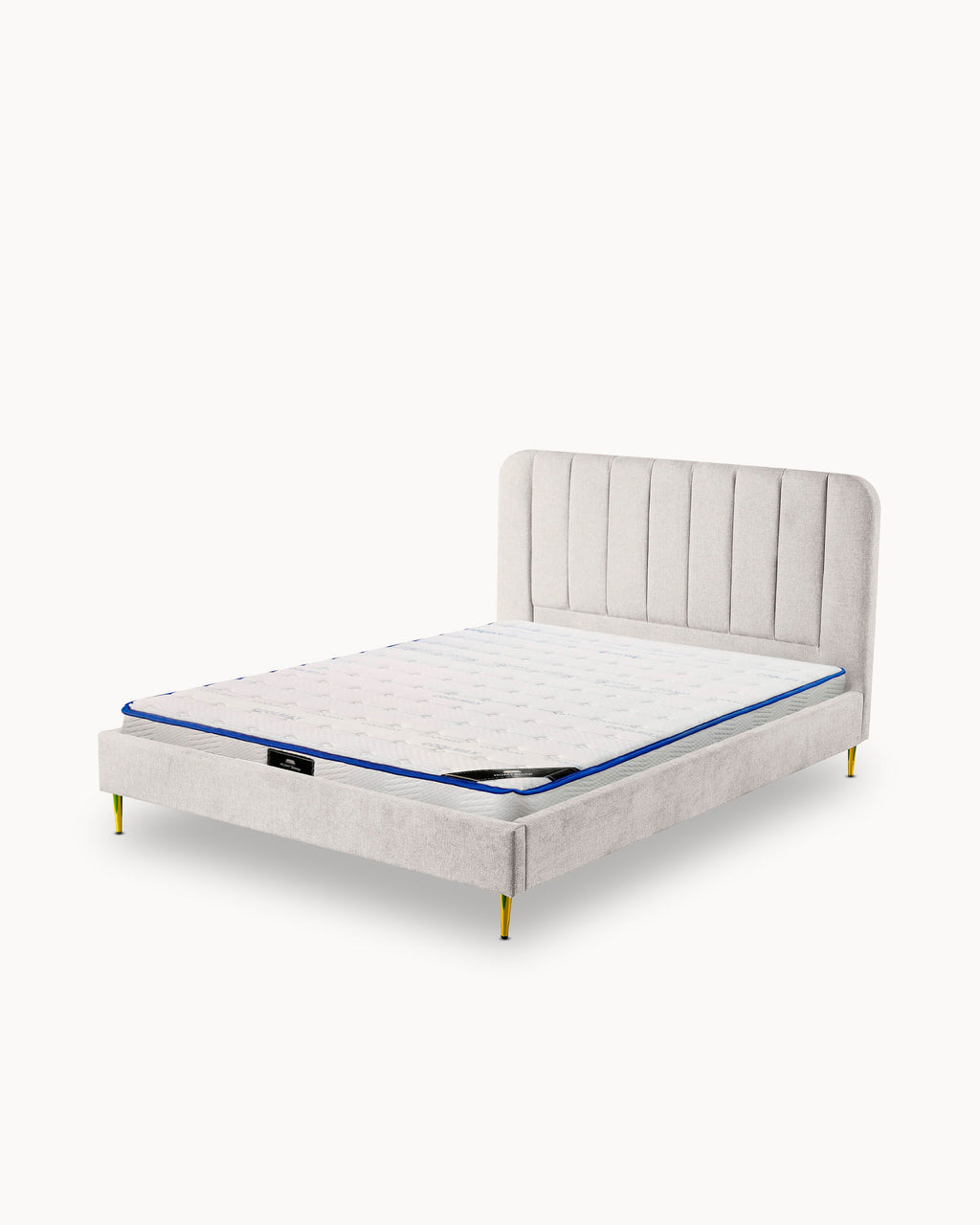 Pack cama de matrimonio CORAL + colchón SPRING ROLLER