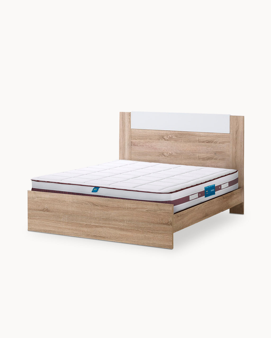 Pack cama de matrimonio PARIS + colchón ZÚRICH