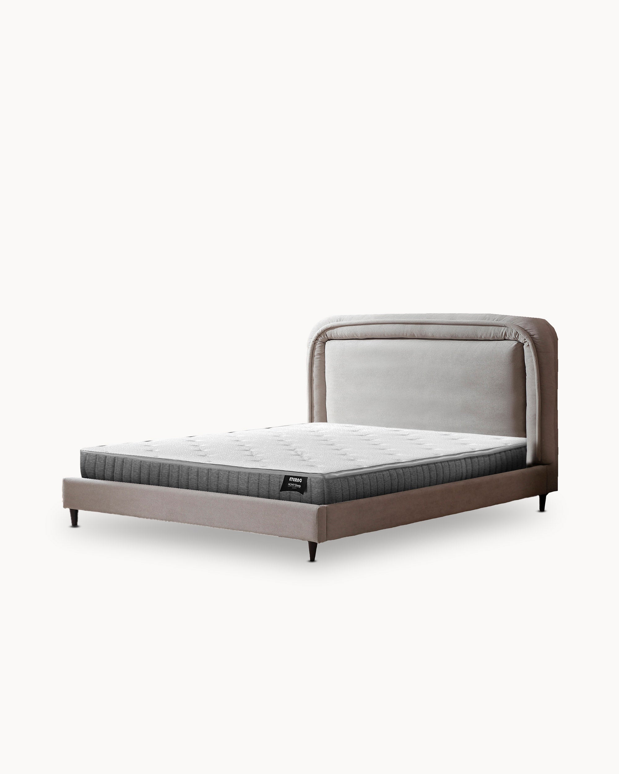 Pack cama de casal COLETTE + colchão ETERNO