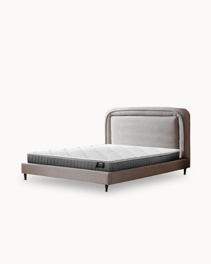 Pack cama de casal COLETTE + colchão ETERNO