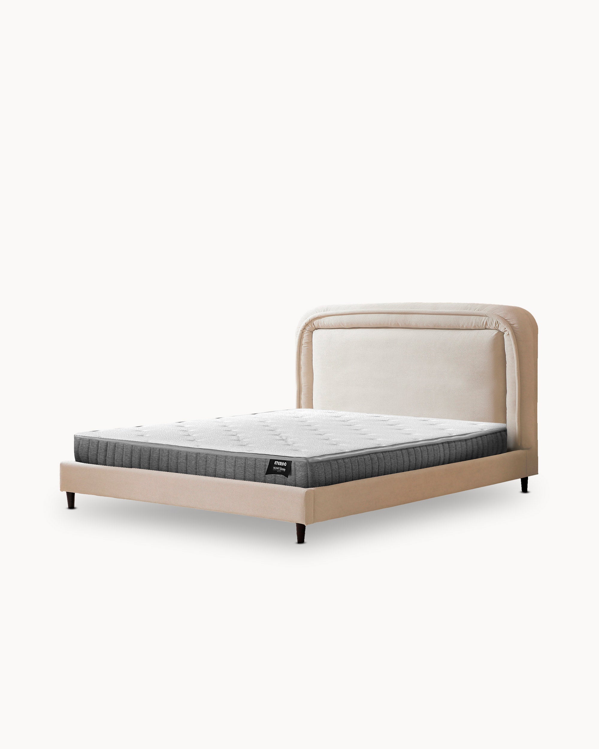 Pack cama de casal COLETTE + colchão ETERNO
