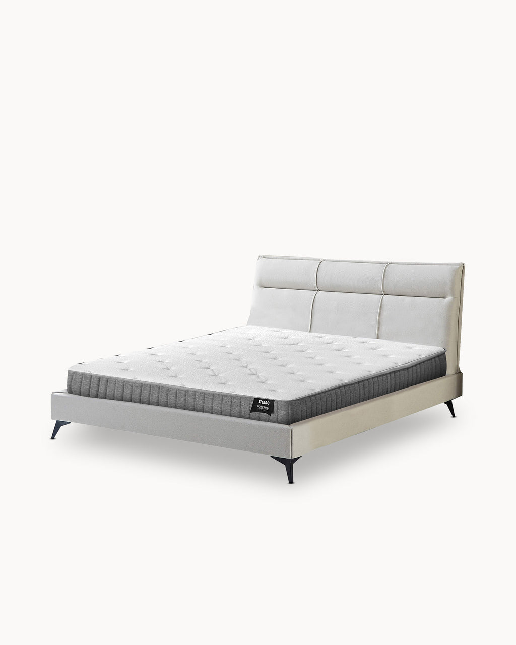 Pack cama de matrimonio DAVIS + Colchón HOMYSLEEP ETERNO