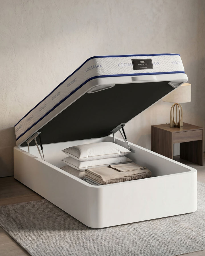 Casino Box single bed base + Spring Roller mattress pack