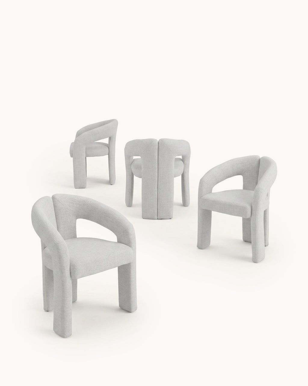 Pack of 4 JAGGER chairs