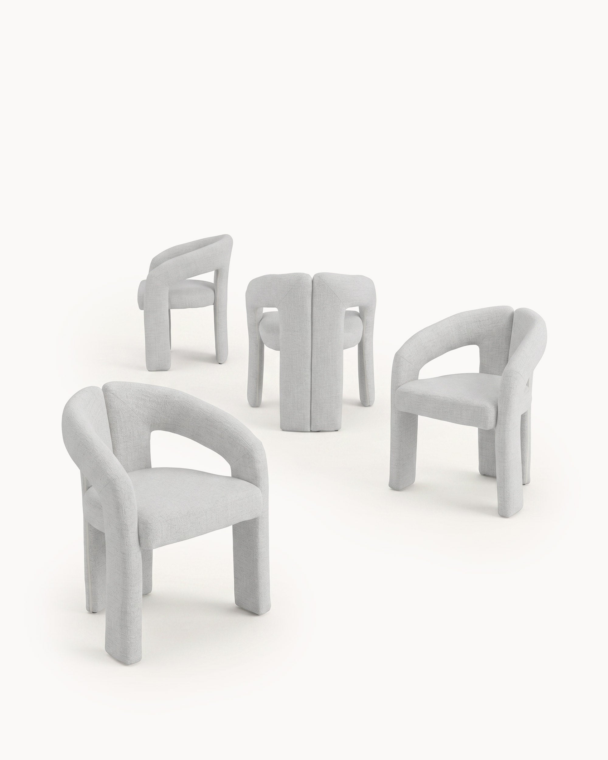 Pack of 4 JAGGER chairs