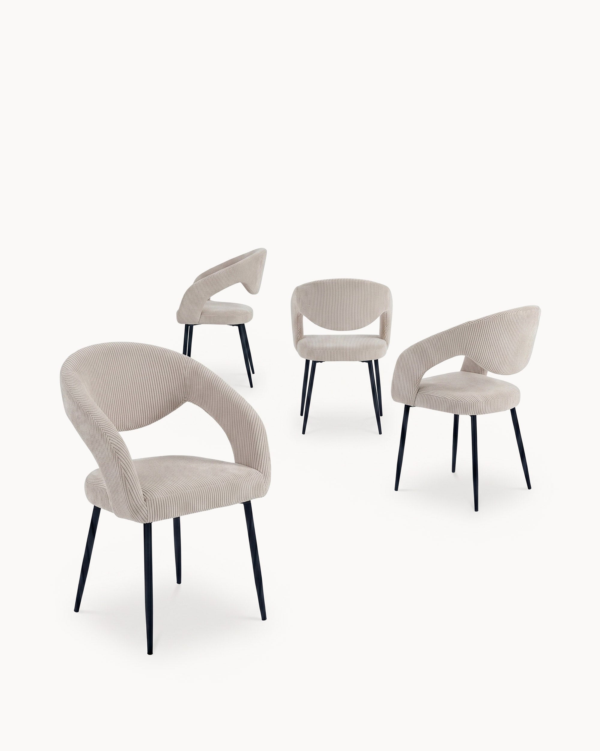 Pack 4 DECCA chairs