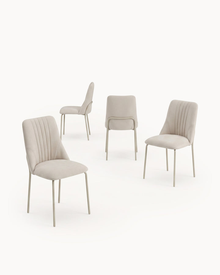 Pack 4 EVE chairs