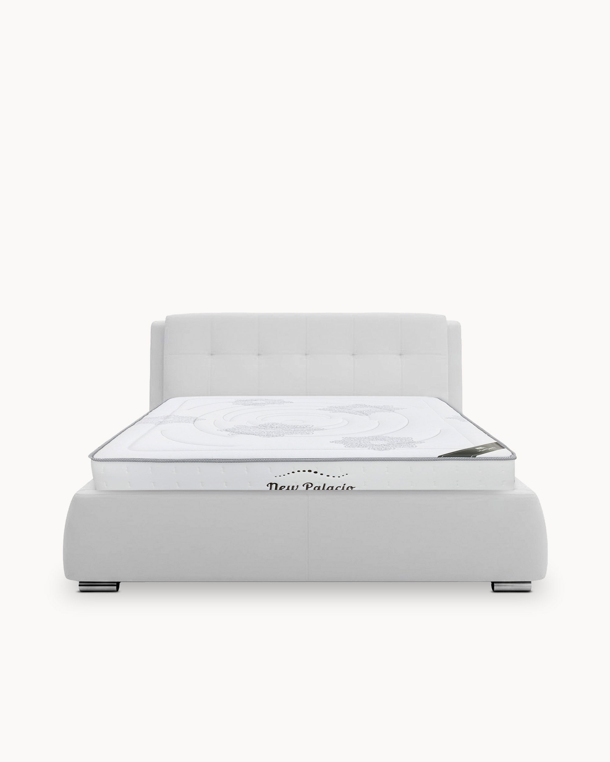 Pack cama de casal ANTONIO + colchão NEW PALACIO