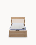 Pack cama de solteiro elevatória BRENDA + Colchão HOMYSLEEP SPRING ROLLER