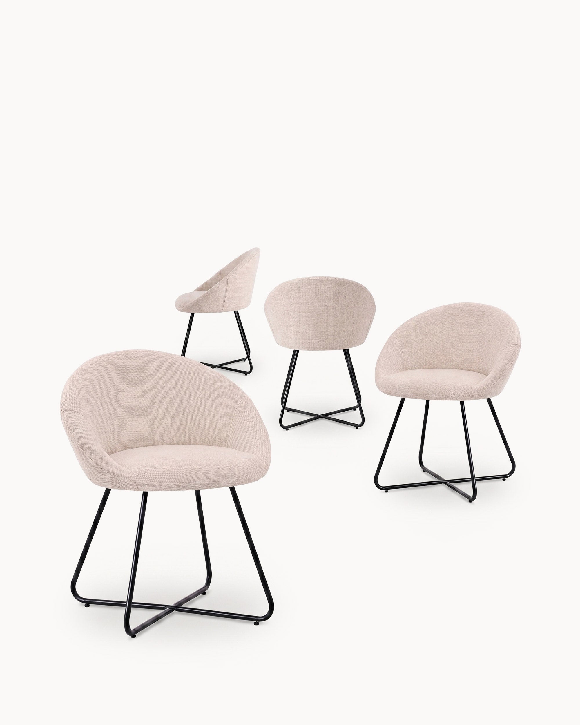 ALMA Pack of 4 chairs