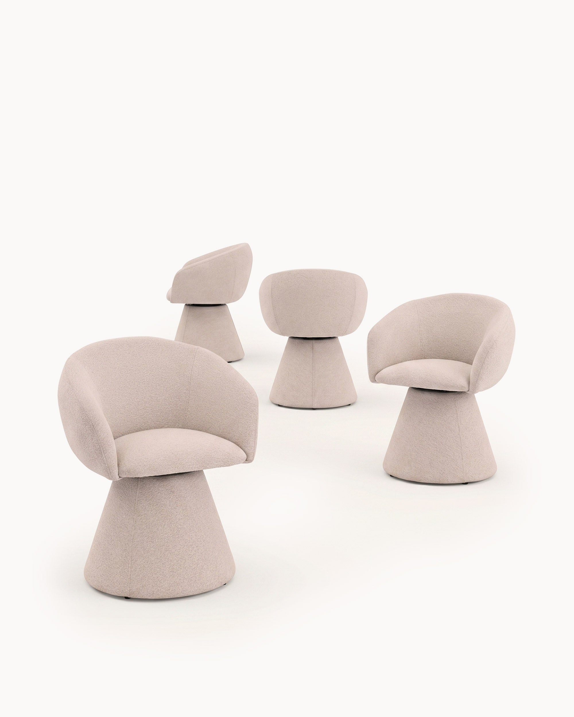 Pack of 4 MASH chairs