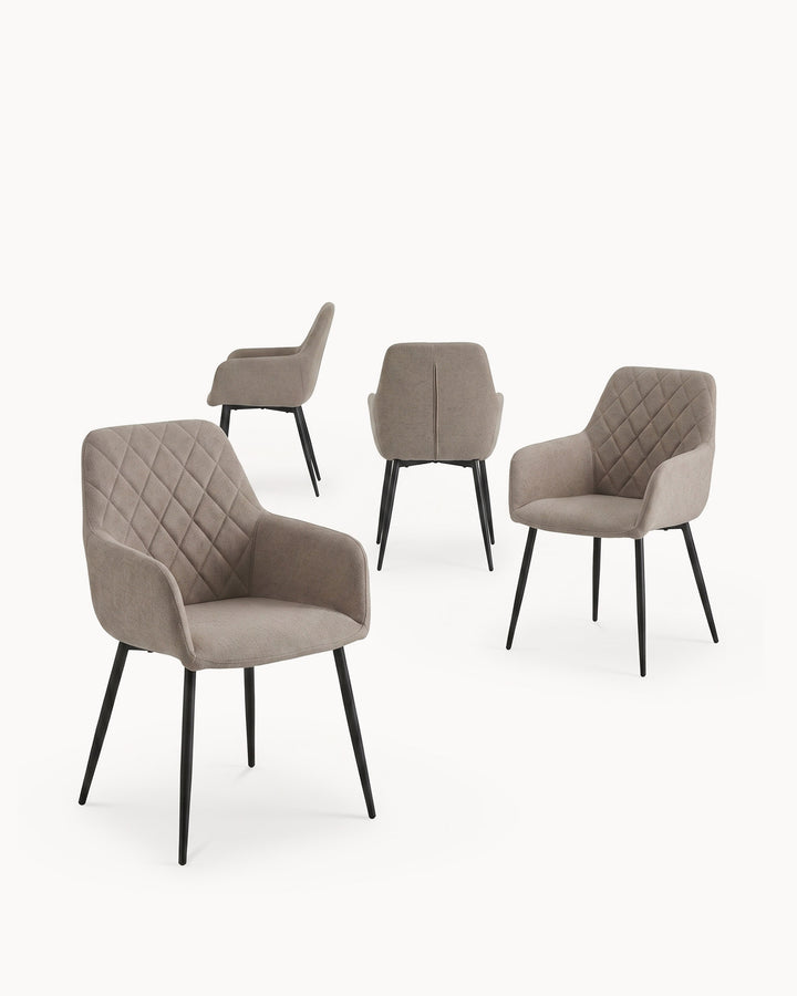 Pack 4 DELICIO chairs