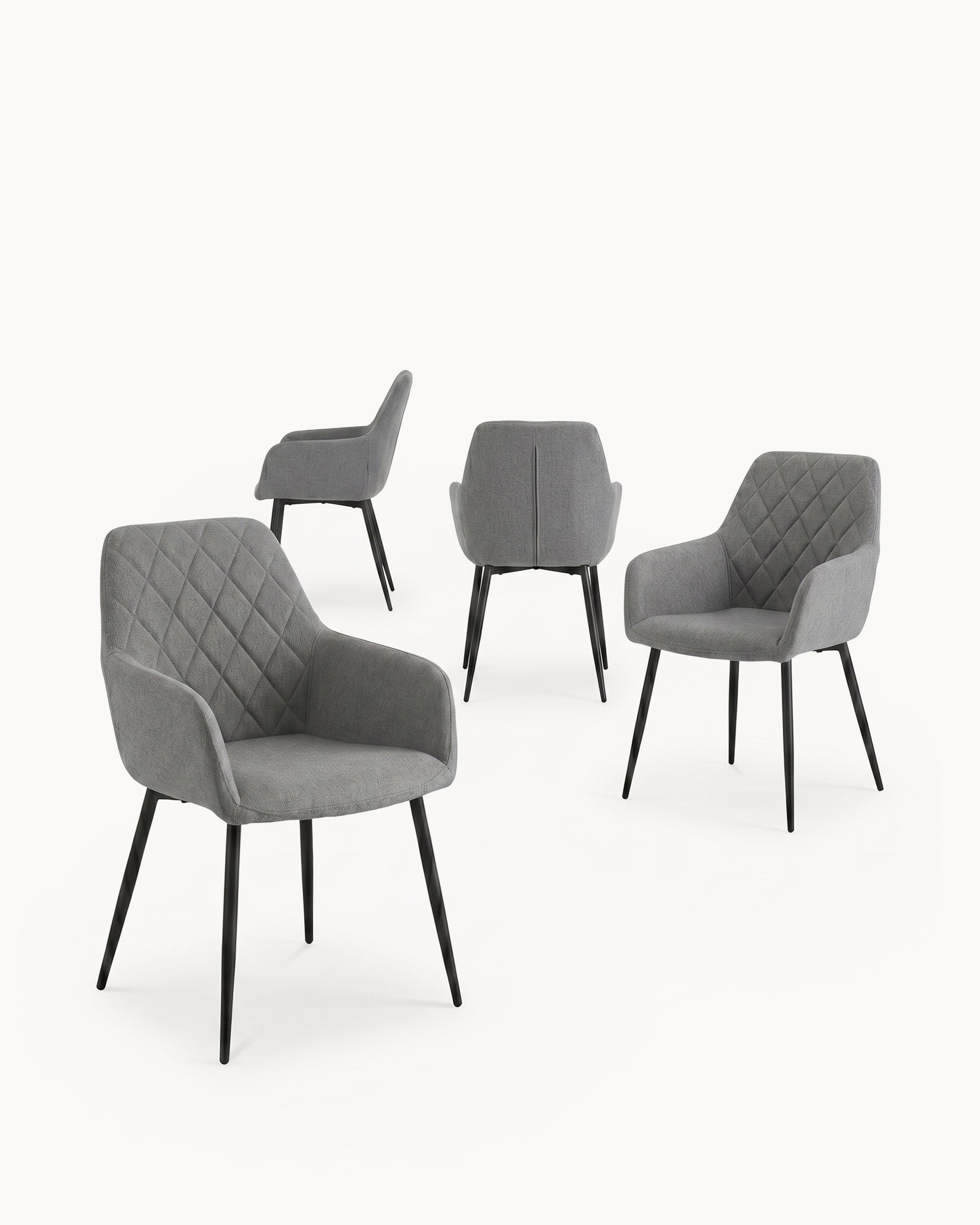 Pack 4 DELICIO chairs
