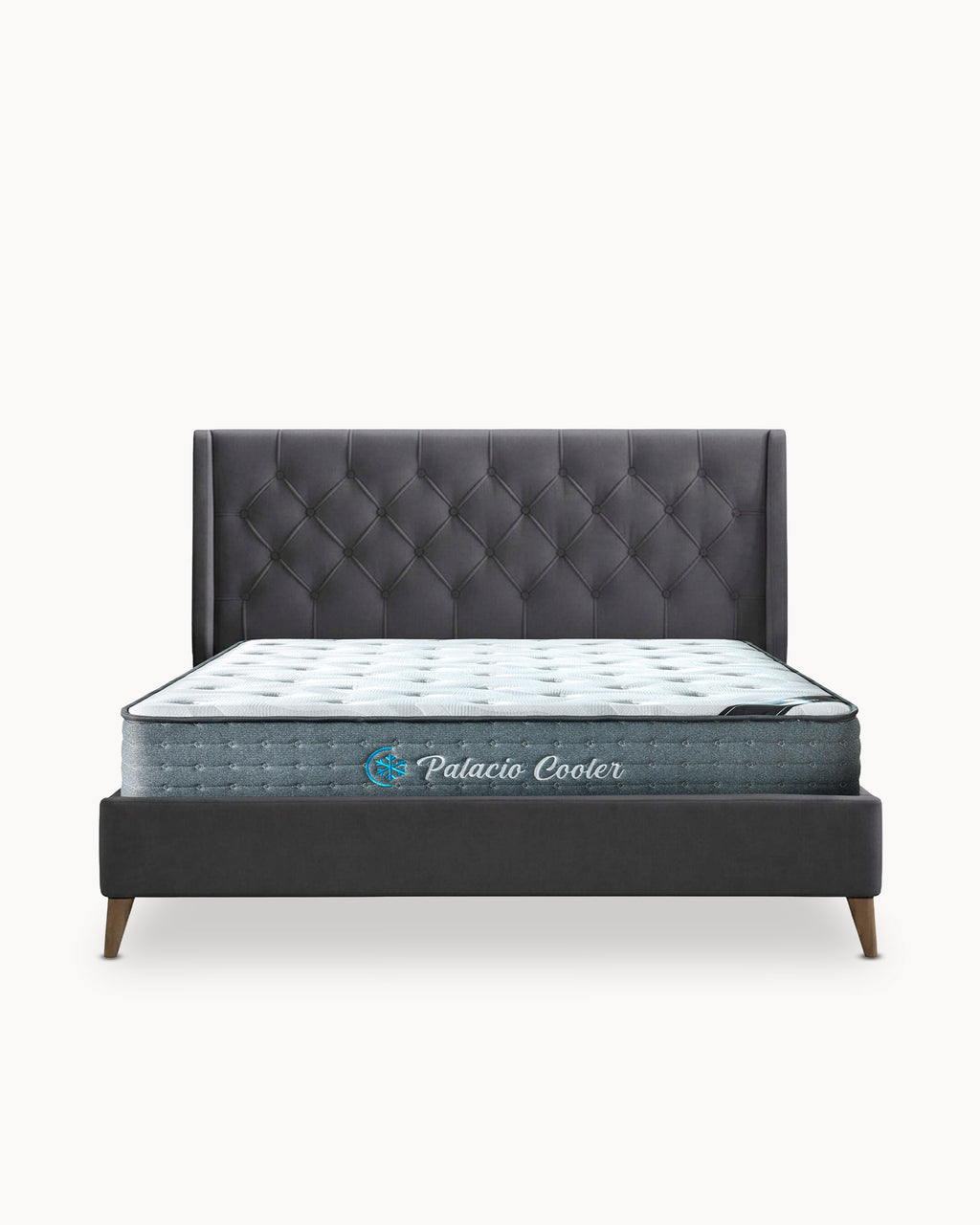 Pack cama de casal ILO + Colchão HOMYSLEEP PALACIO COOLER