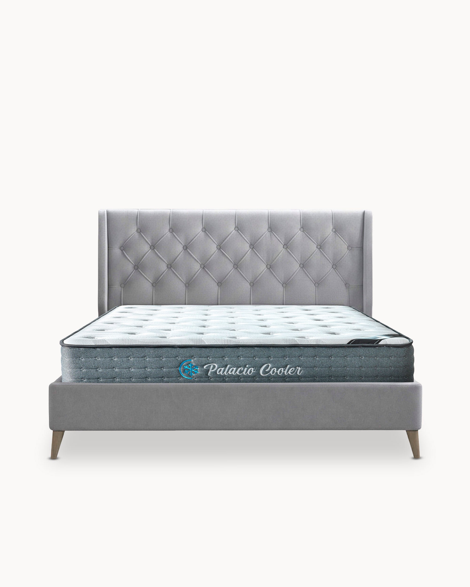 Pack cama de casal ILO + Colchão HOMYSLEEP PALACIO COOLER
