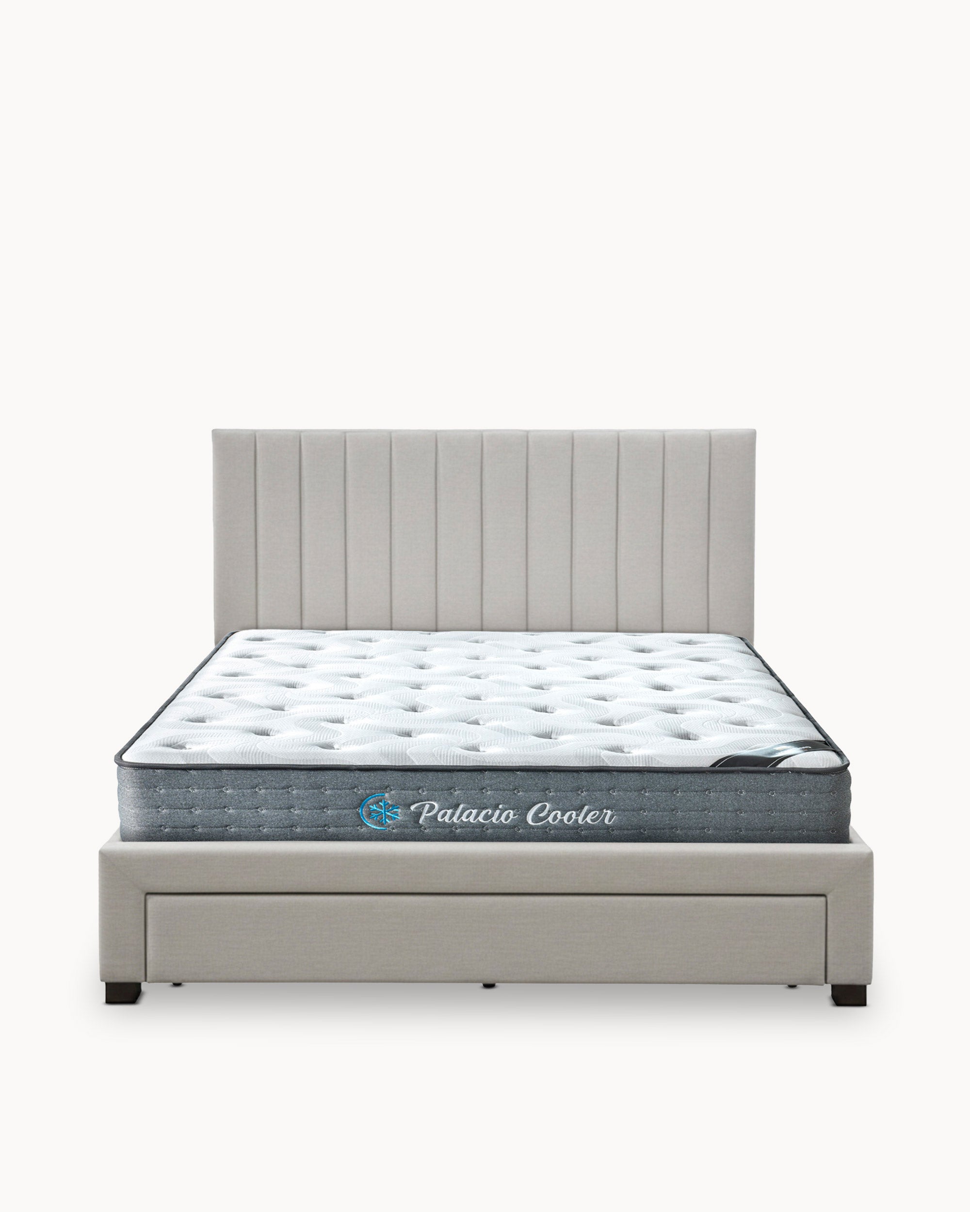 Pack cama de casal BELLA + Colchão HOMYSLEEP PALACIO COOLER