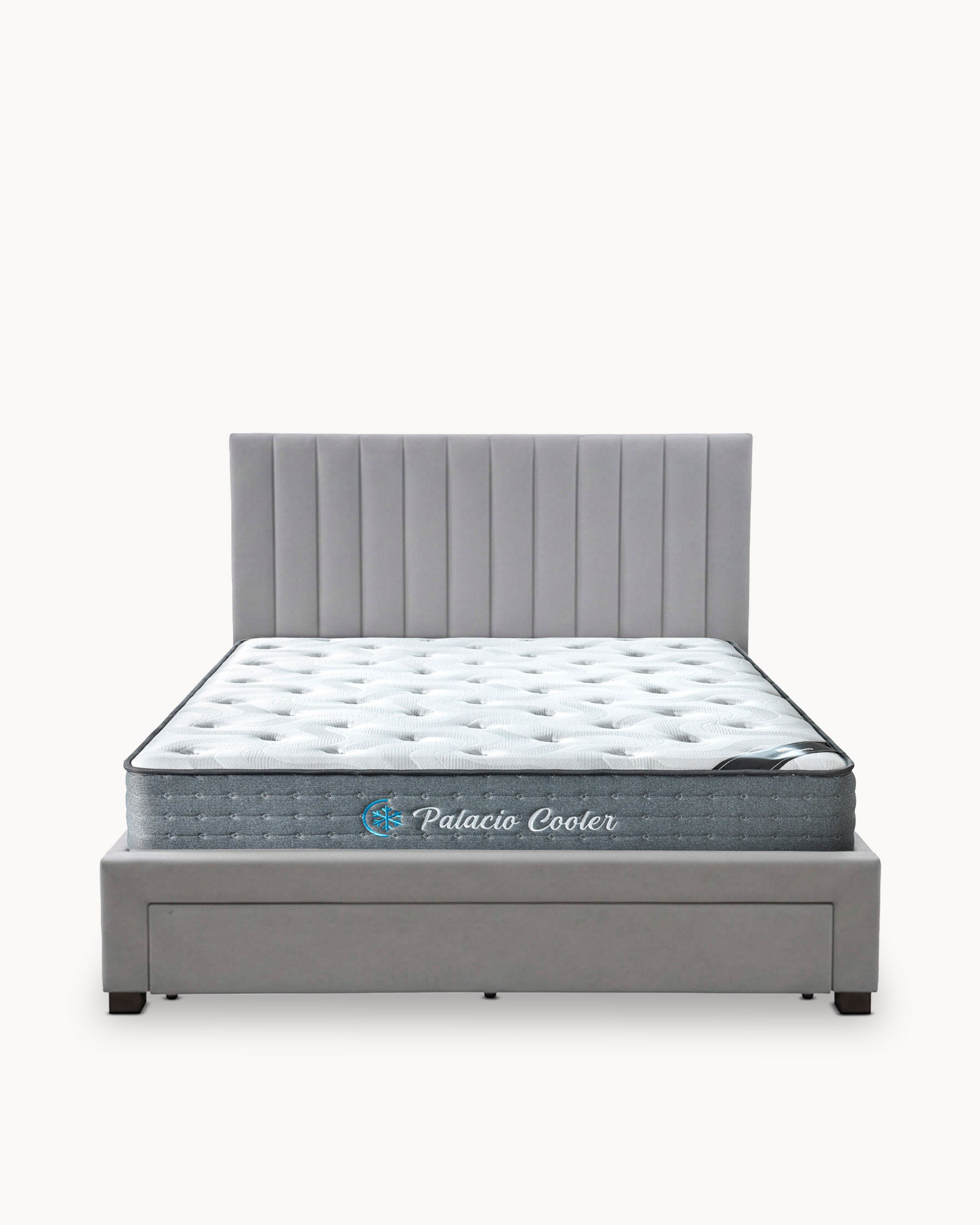 Pack cama de casal BELLA + Colchão HOMYSLEEP PALACIO COOLER