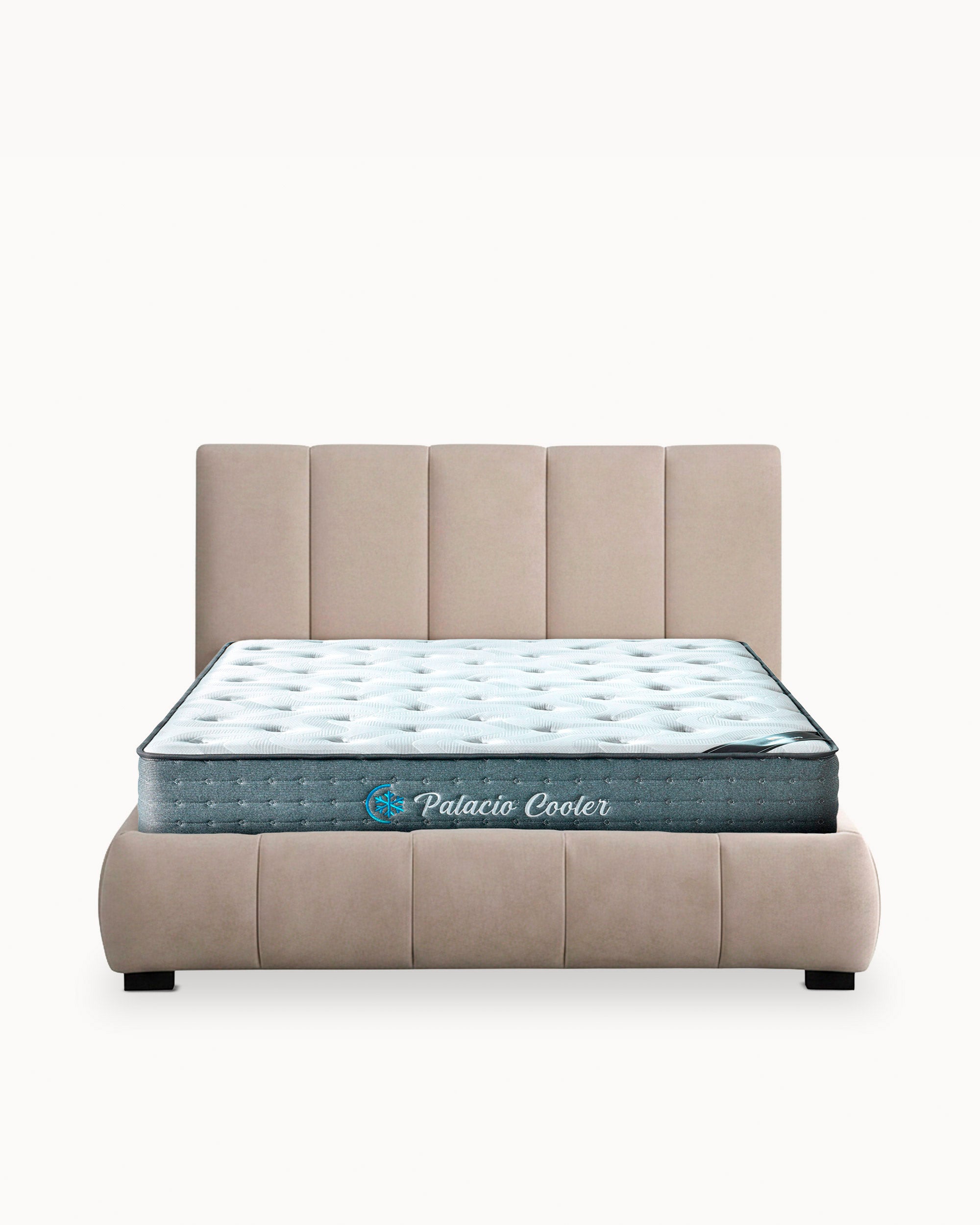 Pack cama de casal elevatória ALBERTO II + Colchão HOMYSLEEP PALACIO COOLER