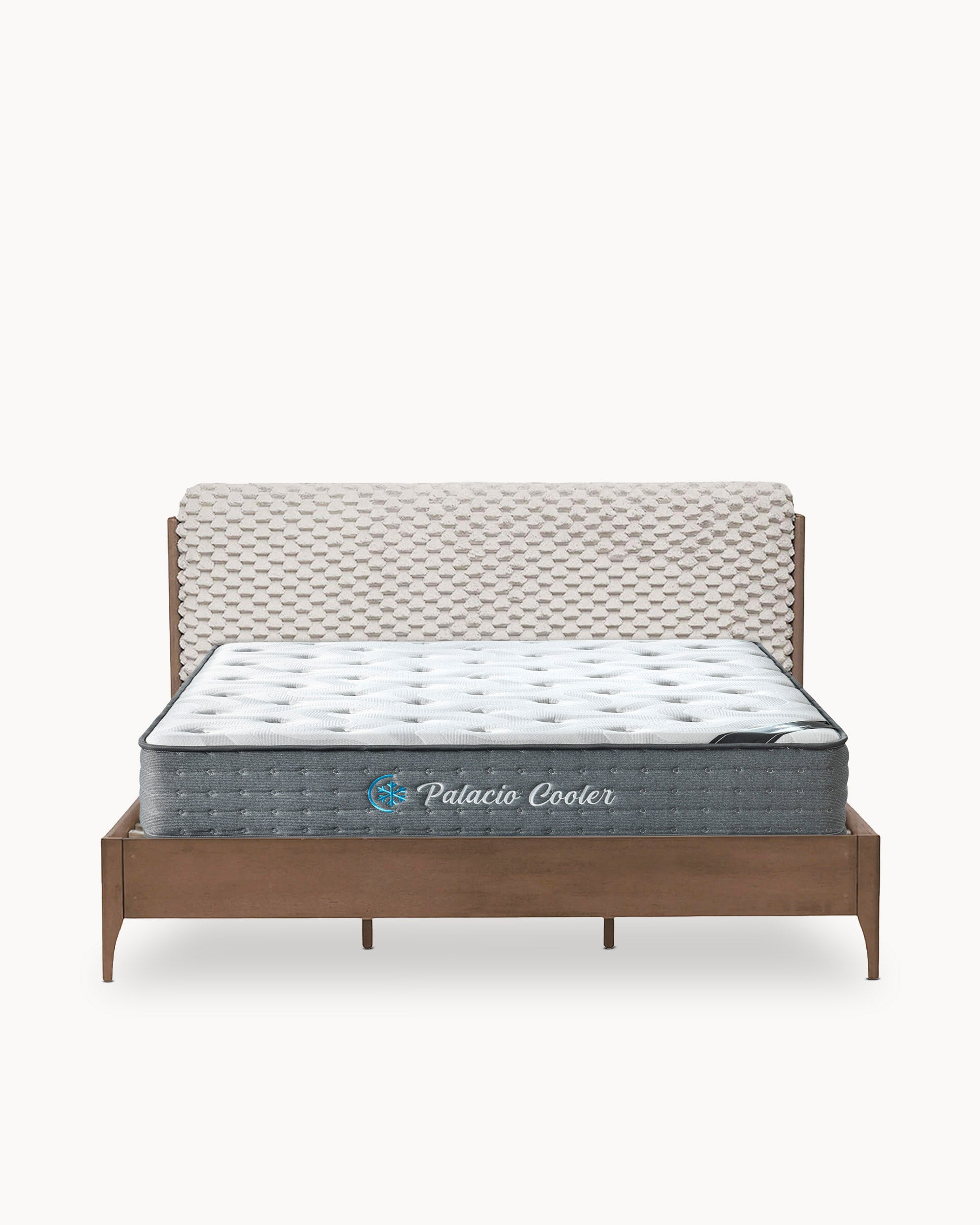 Pack cama de casal NELIA + Colchão HOMYSLEEP PALACIO COOLER