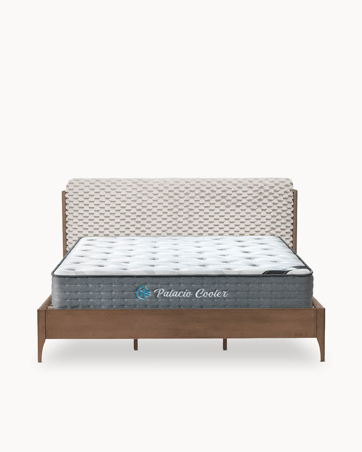 Pack cama de casal NELIA + Colchão HOMYSLEEP PALACIO COOLER