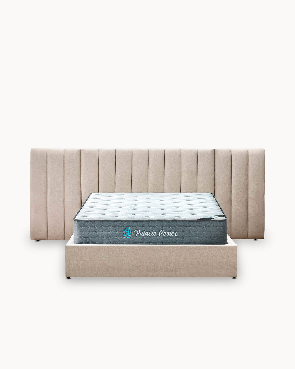 Pack Cama REI + Colchón PALACIO COOLER 160x200cm