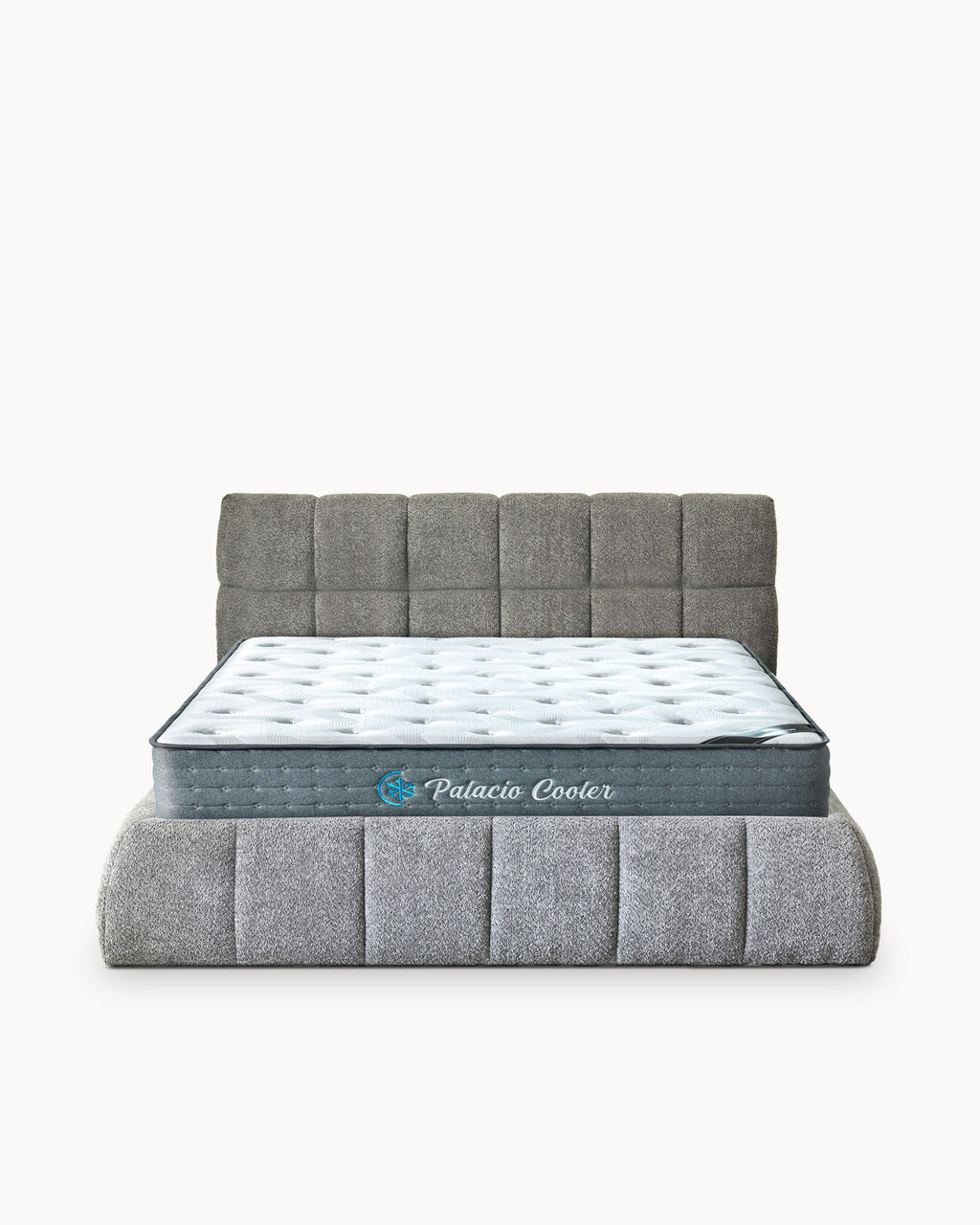 NEWCASTLE lift-up double bed frame + HOMYSLEEP PALACIO COOLER Mattress