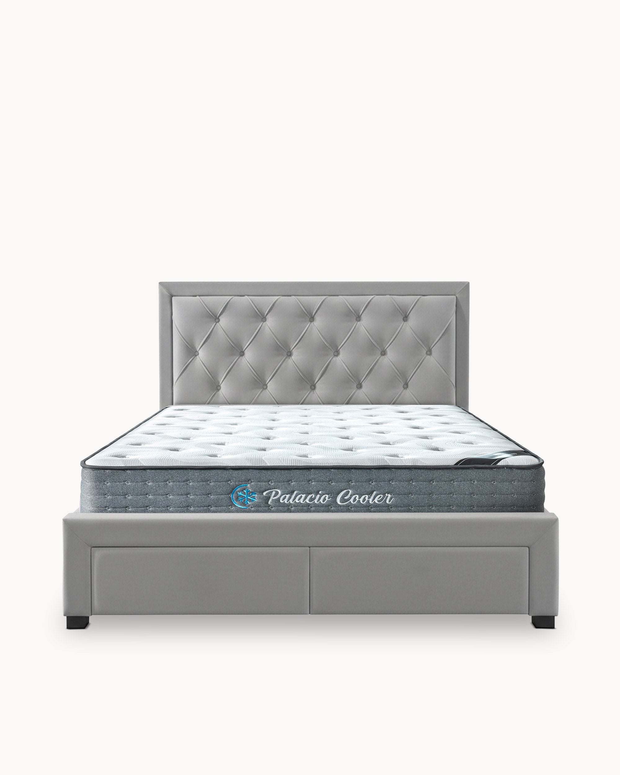Pack cama de matrimonio BIA + Colchón HOMYSLEEP PALACIO COOLER