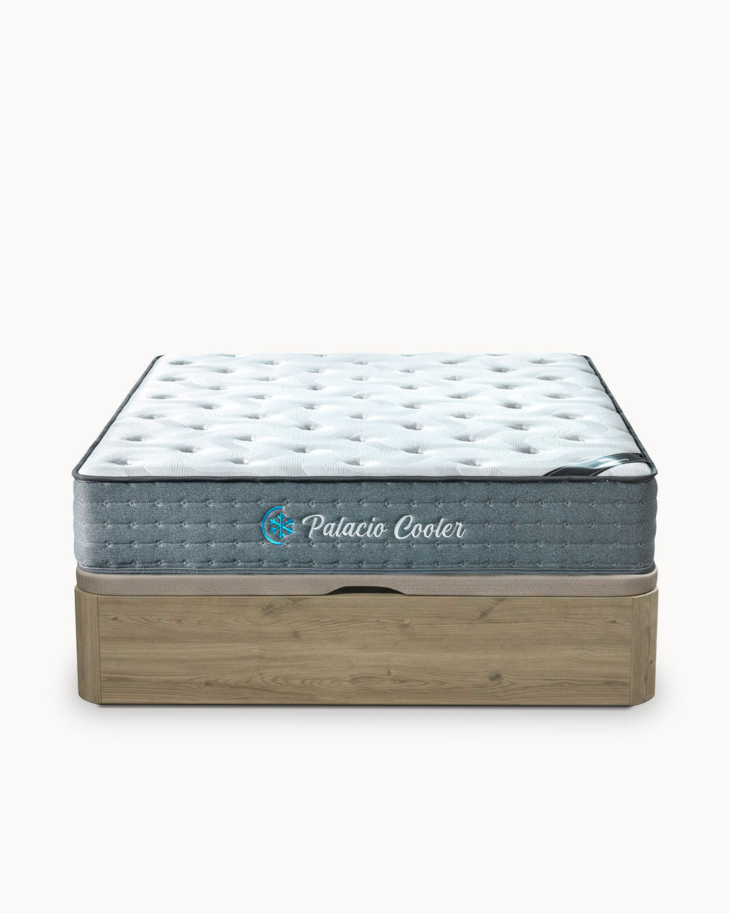 Pack sommier de casal CASINO BOX + Colchão HOMYSLEEP PALACIO COOLER