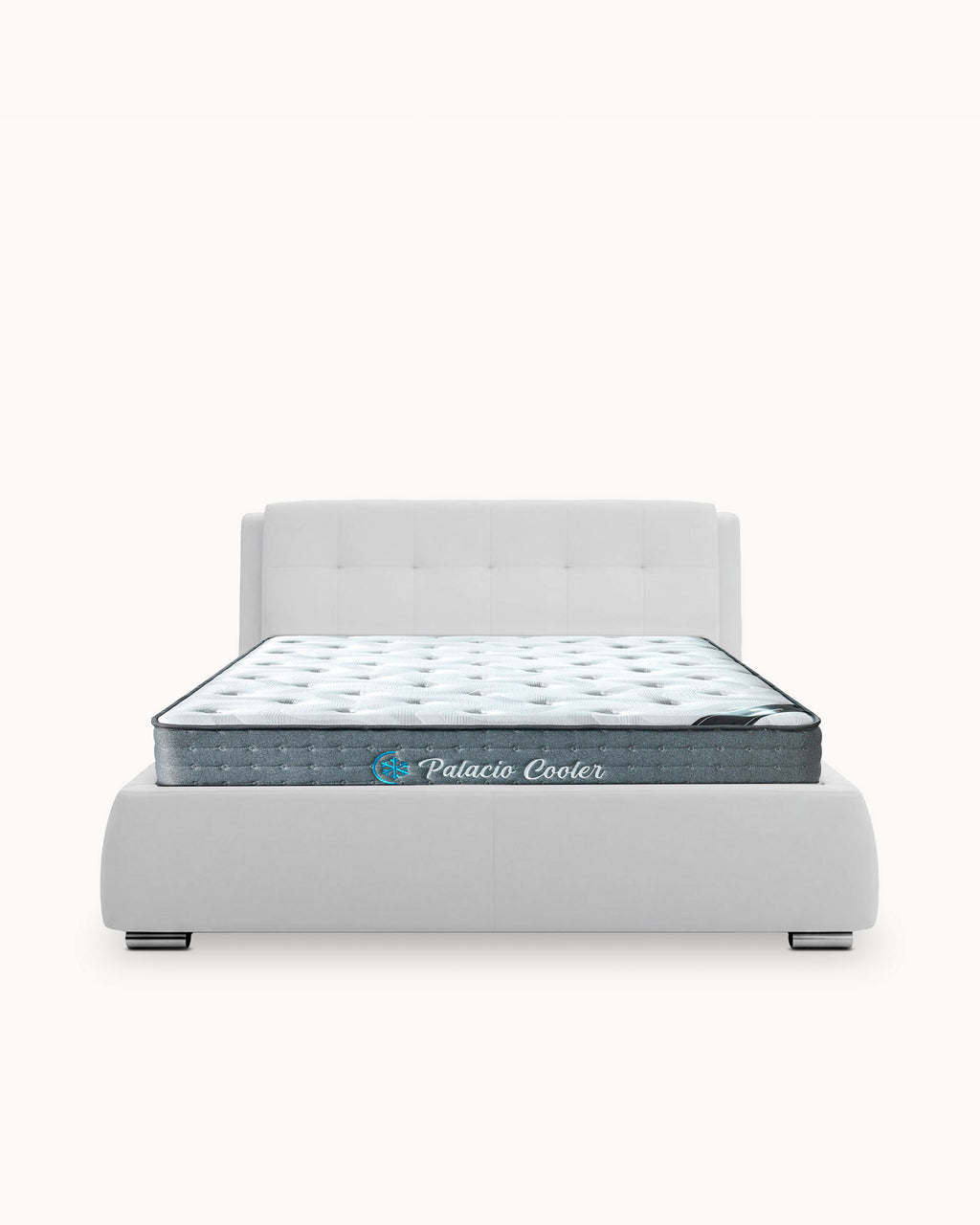 Pack cama de casal ANTONIO + Colchão HOMYSLEEP PALACIO COOLER