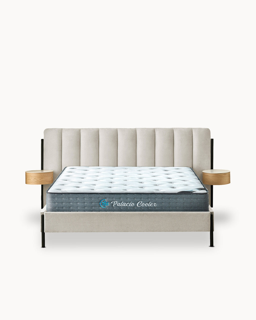 Pack cama de casal QUEENIE + Colchão HOMYSLEEP PALACIO COOLER