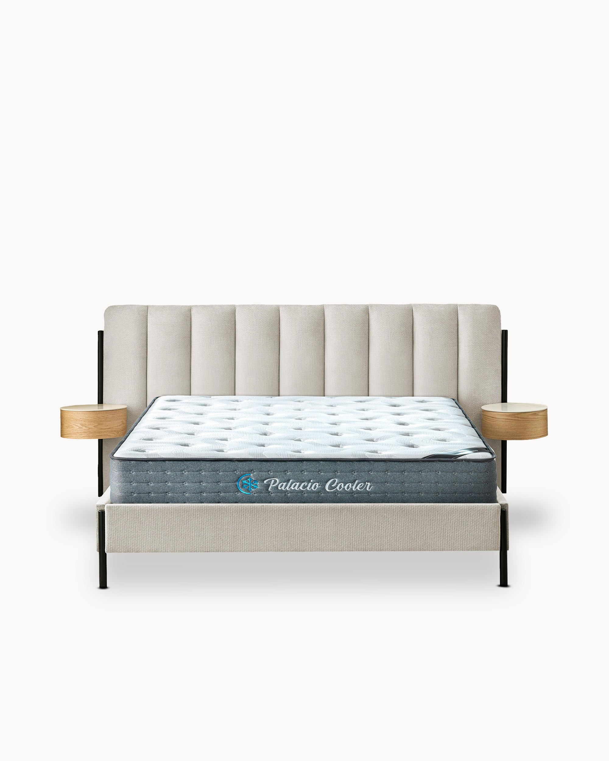 QUEENIE Double Bed Frame + HOMYSLEEP PALACIO COOLER Mattress