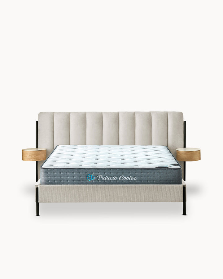 QUEENIE Double Bed Frame + HOMYSLEEP PALACIO COOLER Mattress